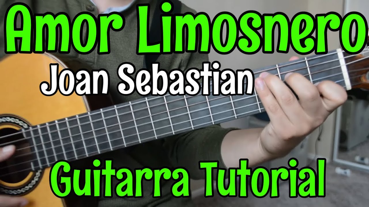 Amor Limosnero - Tutorial de Guitarra ( Joan Sebastian ) Para Principiantes