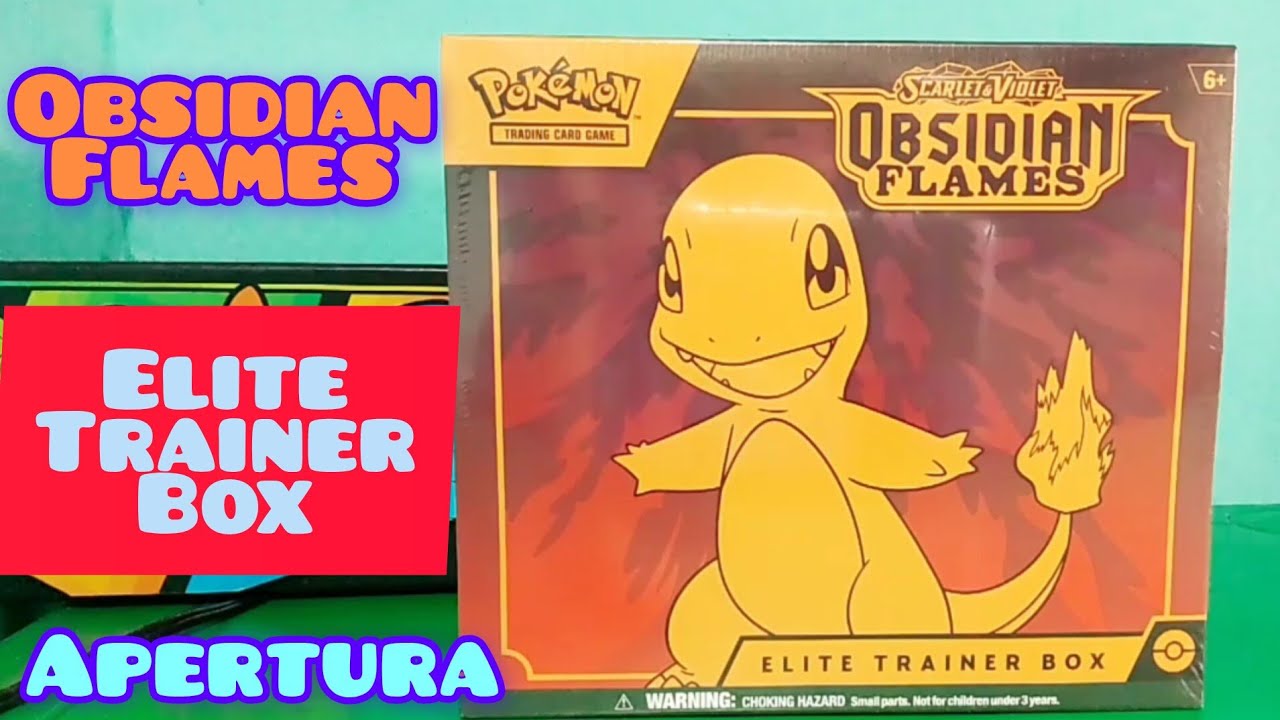 Obsidian Flames Elite Trainer Box (Apertura/Unboxing Random), Pokémon TCG
