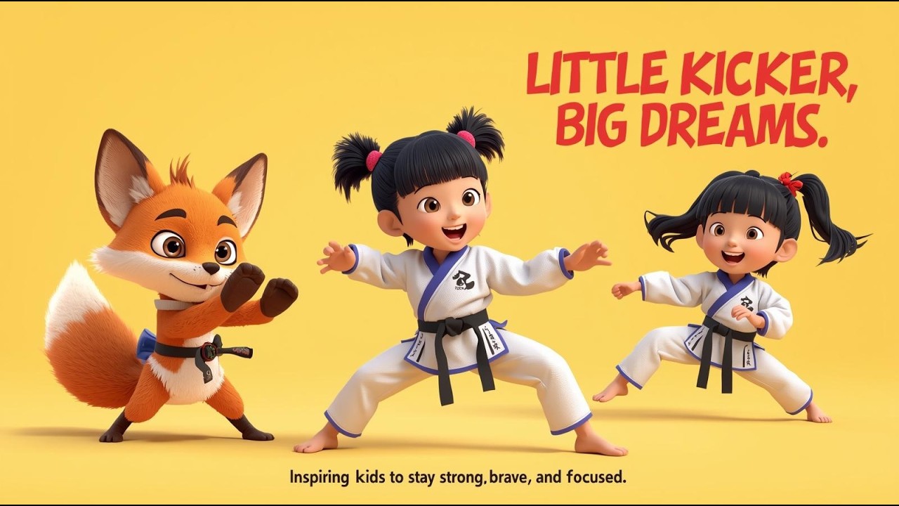 🥋The Karate & Taekwondo Song for Kids | Little Kicker, Big Dreams #kidsactionsong