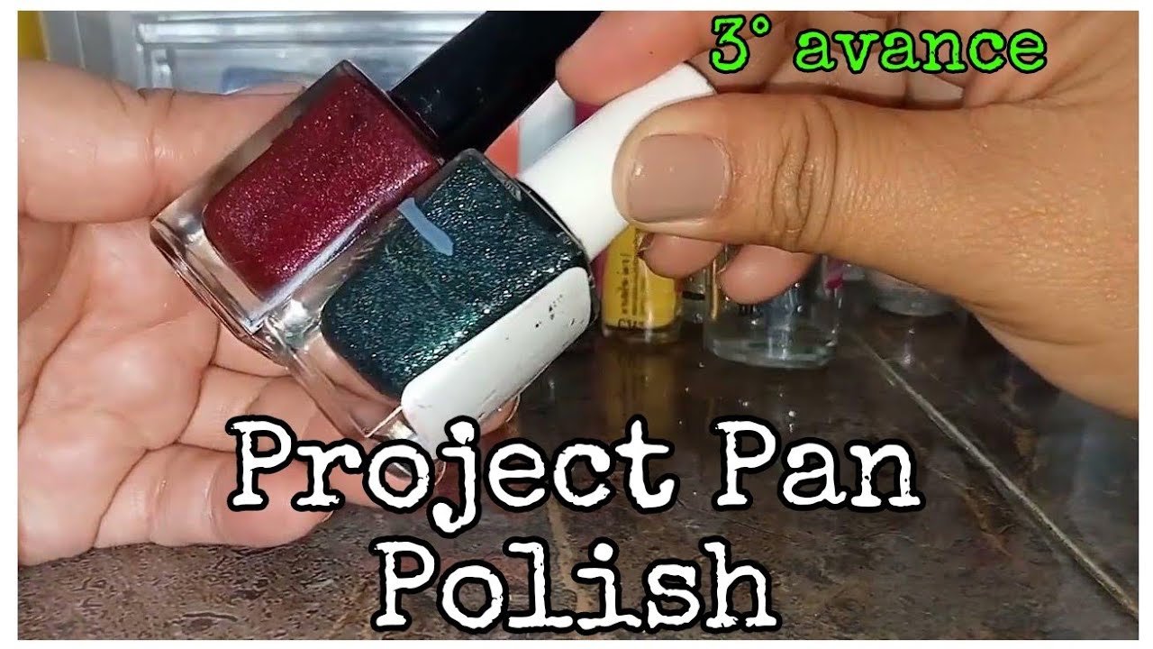 Project Pan Polish 3er. Avance #corderitomiriam #projectpan #proyectopan