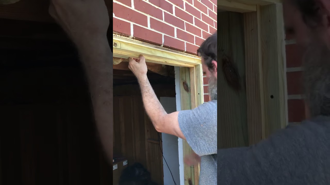 Building door frame. #building #doorframe #doors #handyman #building #frame
