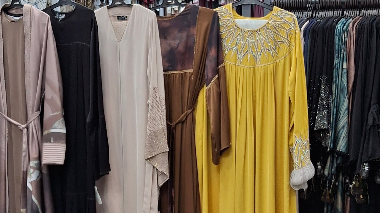 أقوى تشكيله عبايات 💃منبع العبايات 👌💯بأسعار جمله الجمله 👌مكتب ولاد العم لعبايات الخروج 💥