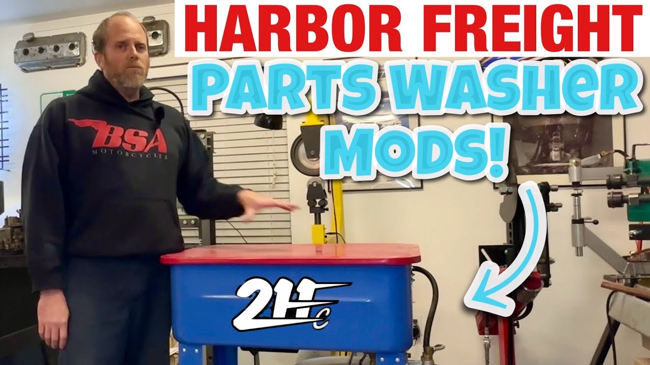 5 обязательных модификаций для моечной машины #HarborFreight. Они поддерживают мою машину в рабоч...