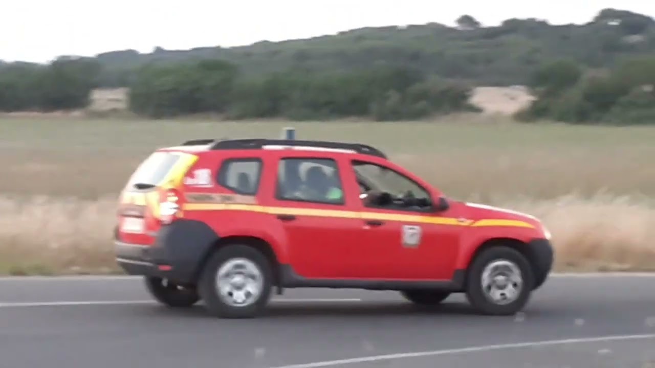 Feux de Foret / arrivé des pompiers + bombardiers