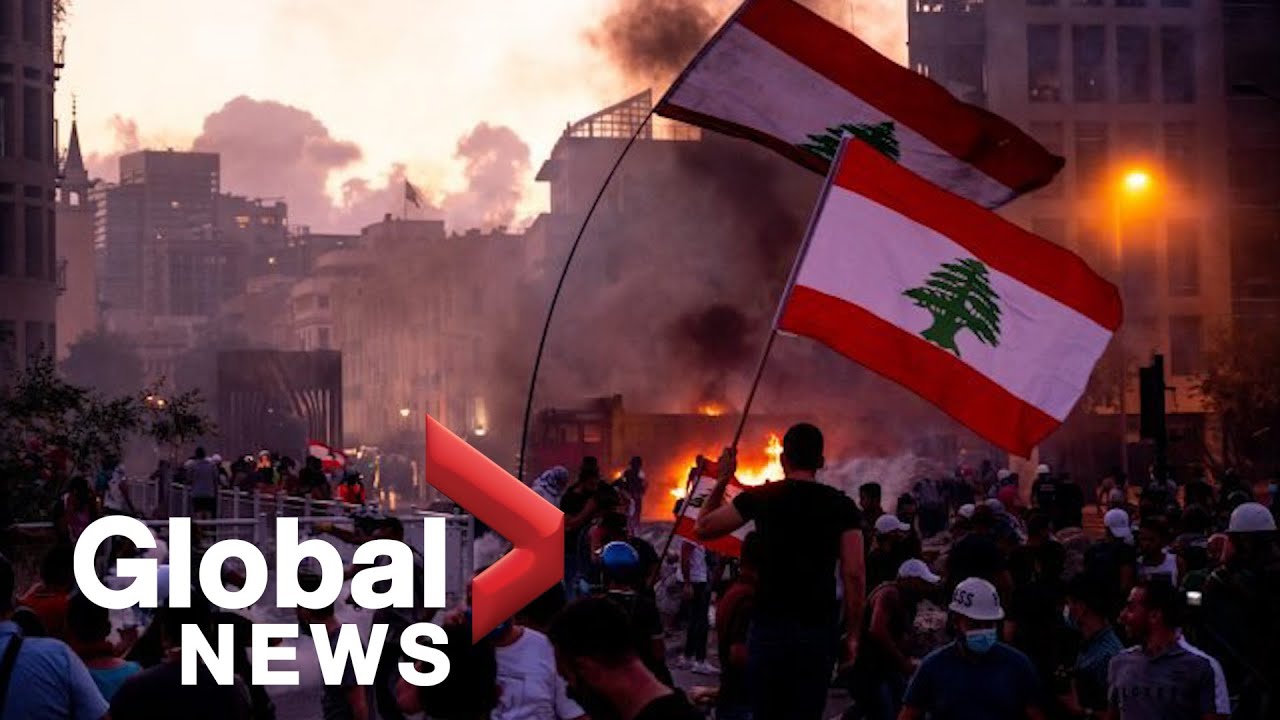 Beirut explosion: Protests continue following resignation of Lebanese government