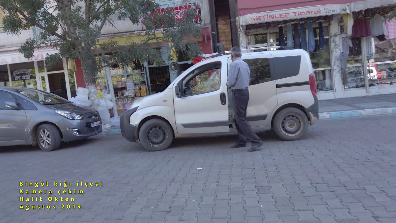 Bingõl kiğı ilçesi Çarşı   içi Çekimler.