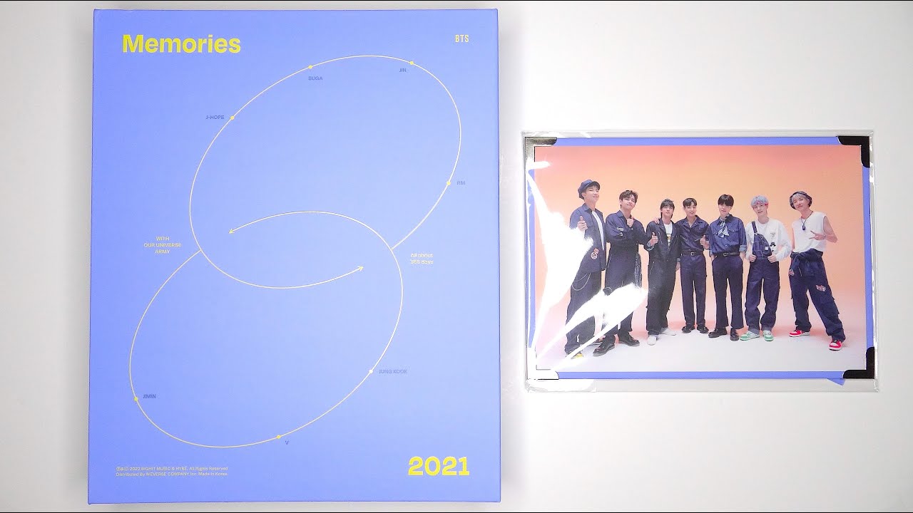 [ASMR] Unboxing BTS 방탄소년단 Memories of 2021 DVD