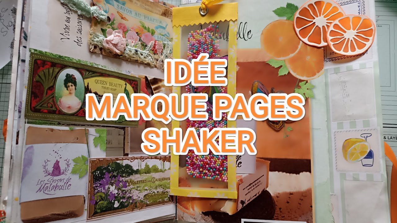 {23}: TUTO Marque-page SHAKER 