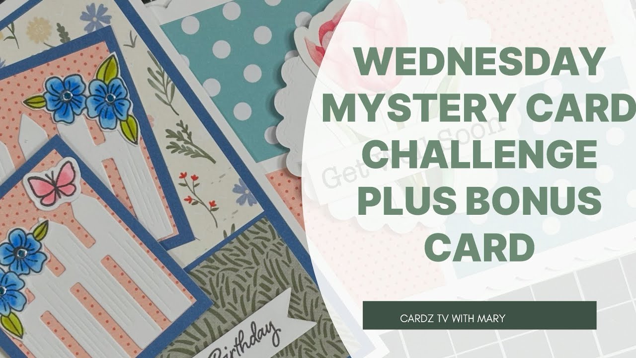 EPISODE 3 WEDNESDAY MYSTERY CARD CHALLENGE PLUS BONUS CARD!
