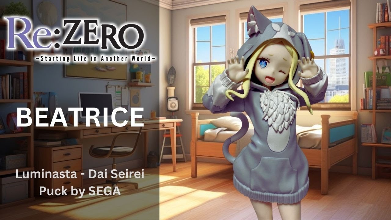 Re:Zero - Beatrice - Luminasta - Dai Seirei Puck by SEGA - Figure Unboxing