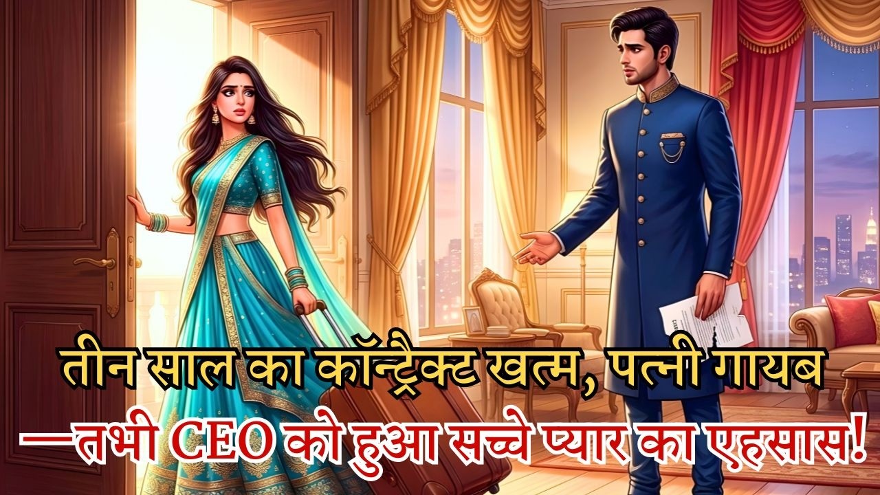 तीन साल का कॉन्ट्रैक्ट खत्म, पत्नी गायब—तभी CEO को हुआ सच्चे प्यार का एहसास!