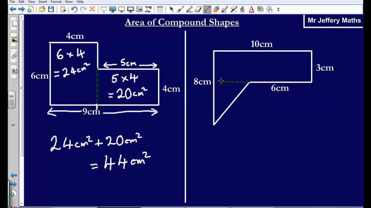 Area of Irregular Shapes (Edexcel GCSE Maths)
