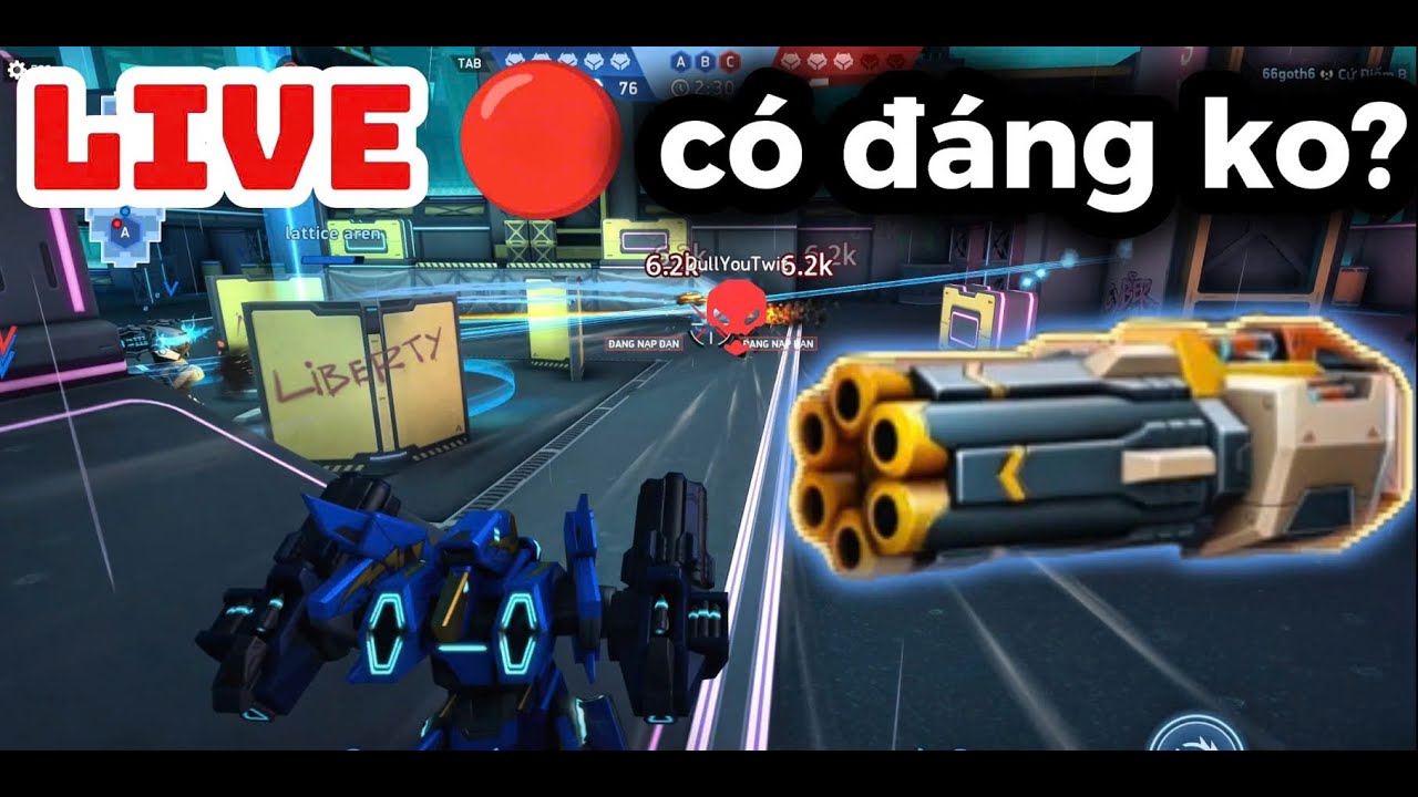 Test vũ khí mới 🔥 Giao lưu anh em | Chơi vui là chính | Cuối live chiến 2v2