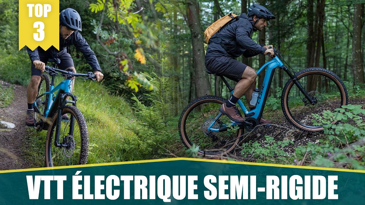 MEILLEURS VTT ÉLECTRIQUES SEMI RIGIDE - TOP 3 COMPARATIF
