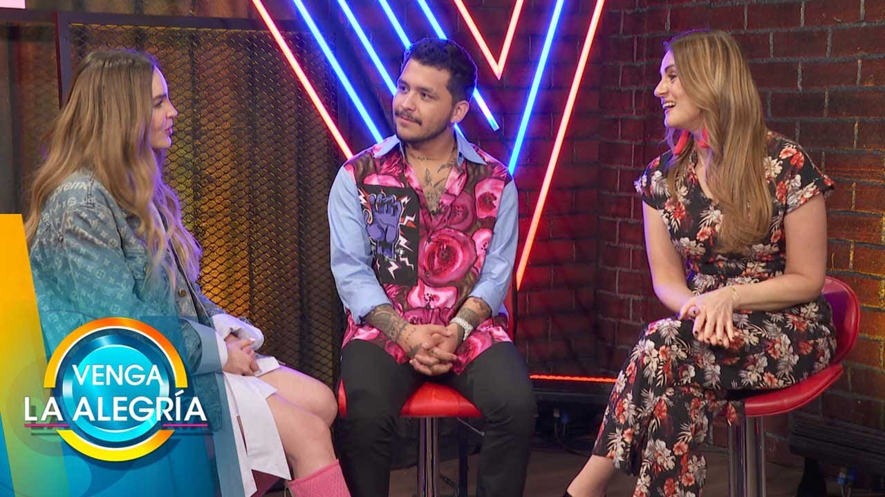 ¡Belinda y Nodal nos cuentan EN EXCLUSIVA cómo se hicieron novios! | Venga La Alegría
