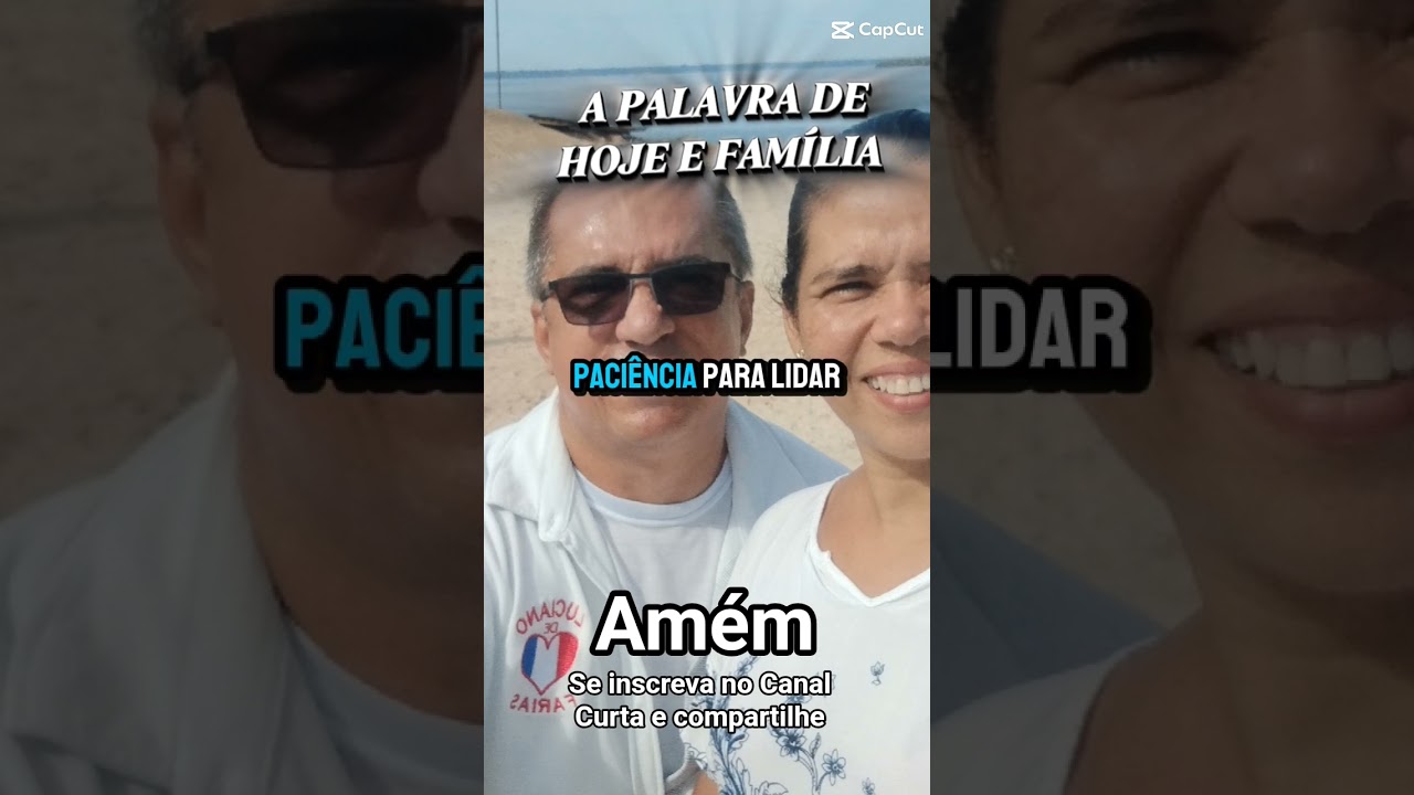 A palavra de hoje é Família.   