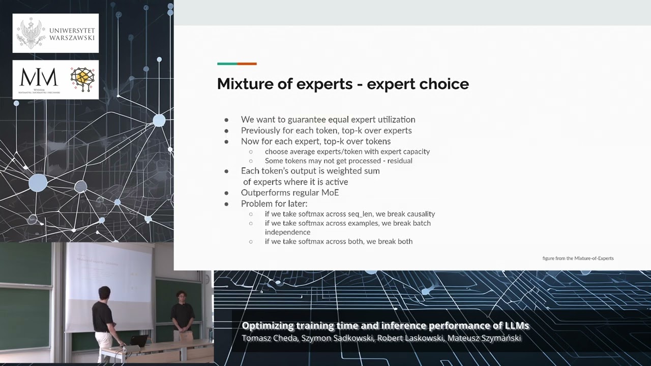 Optimizing training time and inference performance of LLMs