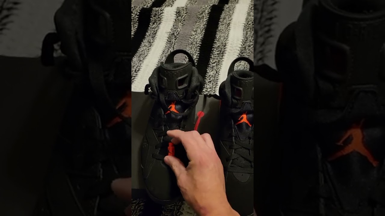 Jordan Retro 6 Lace Lock