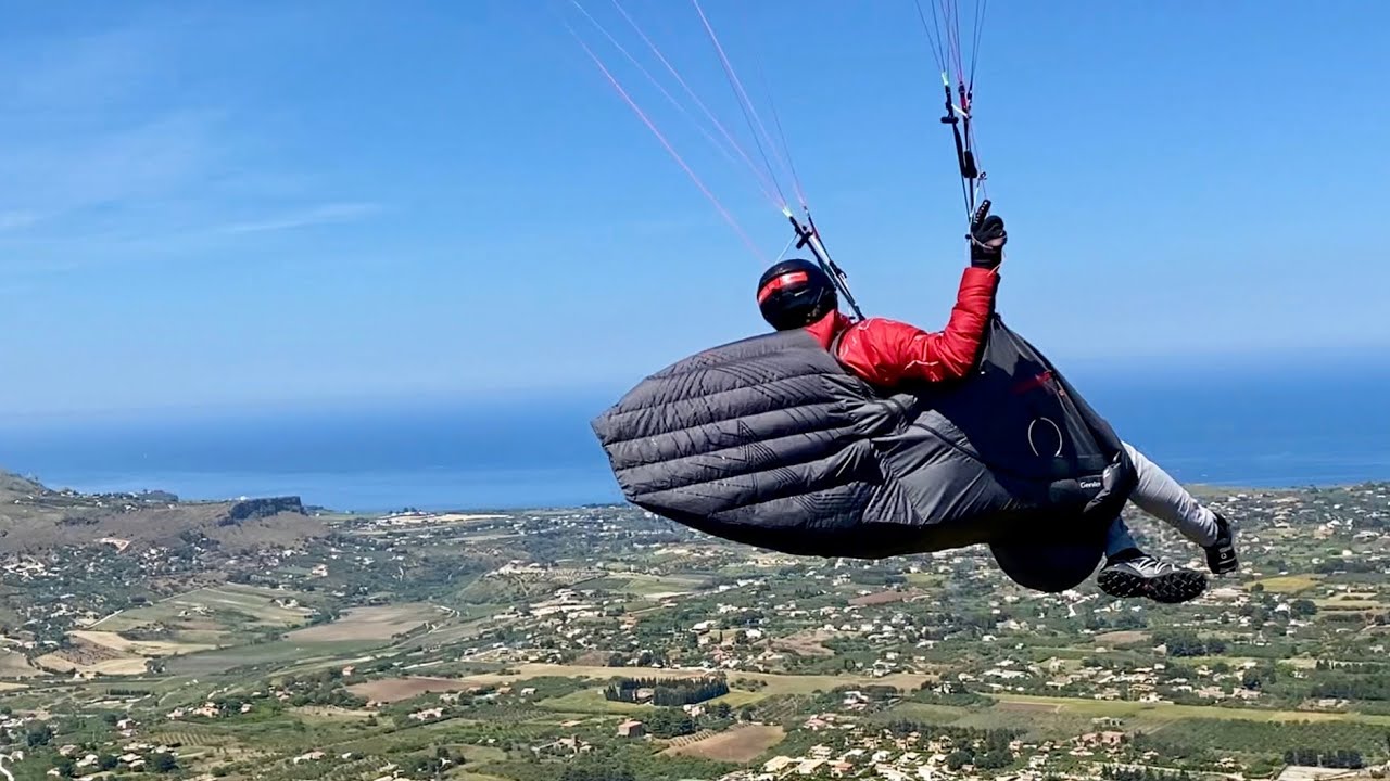 Paragliding Fraginesi Sicily Italy