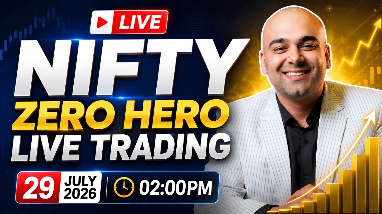 Live Trading ZERO HERO TRADE ✅ #nifty #livetrading