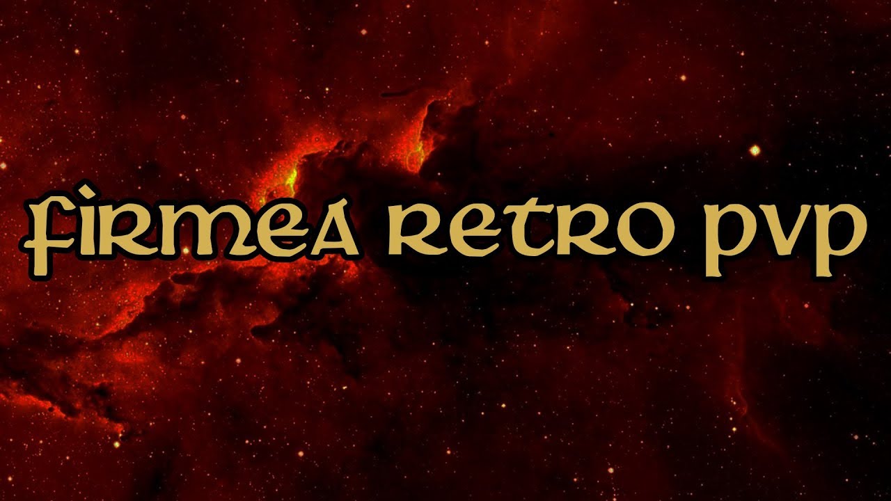 [Tibia] - Firmera retro PvP War