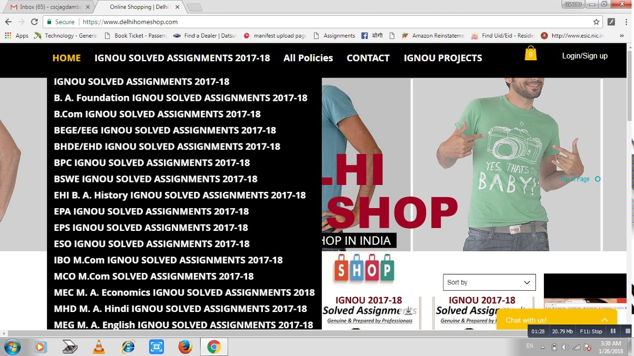 IGNOU B.COM SOLVED ASSIGNMENTS 2022-23 DOWNLOAD