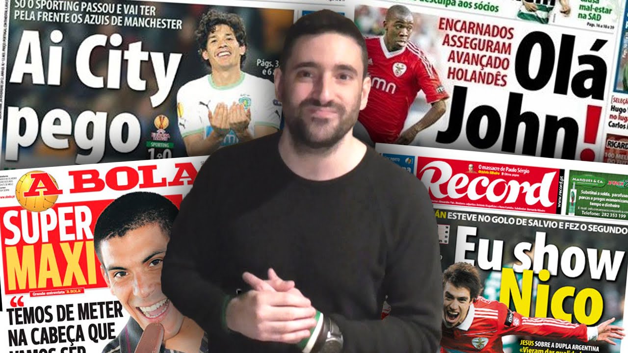 OS PIORES TROCADILHOS DO FUTEBOL PORTUGU&Ecirc;S // CAPAS CRINGE #01