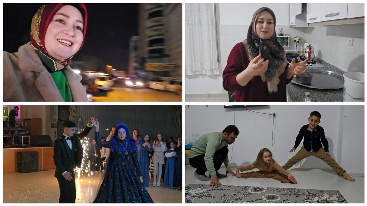 NİŞANA HAZIRIZ✅️EŞİMLE DANS ETTİK✅️LAHANA SARMASI VE FIRIN YEMEĞİM✅️BERAT KANDİLİMİZ MÜBAREK OLSUN🤲
