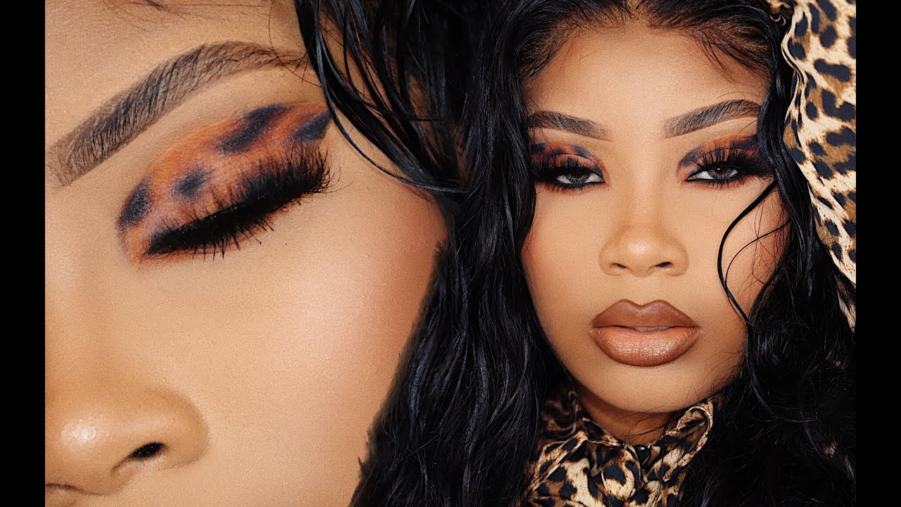 JUNGLE FEVER CHEETAH EYE MAKEUP TUTORIAL