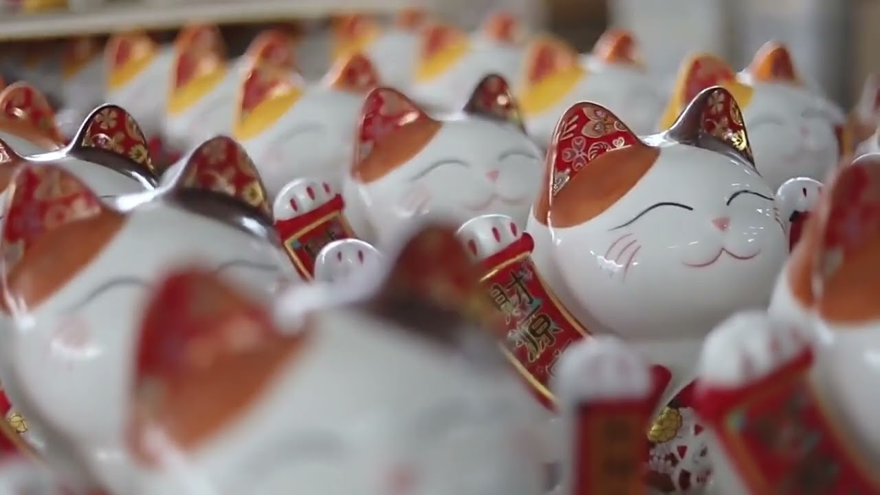 Quy trình sản xuất Mèo thần tài vẫy tay | Ohayo Shop