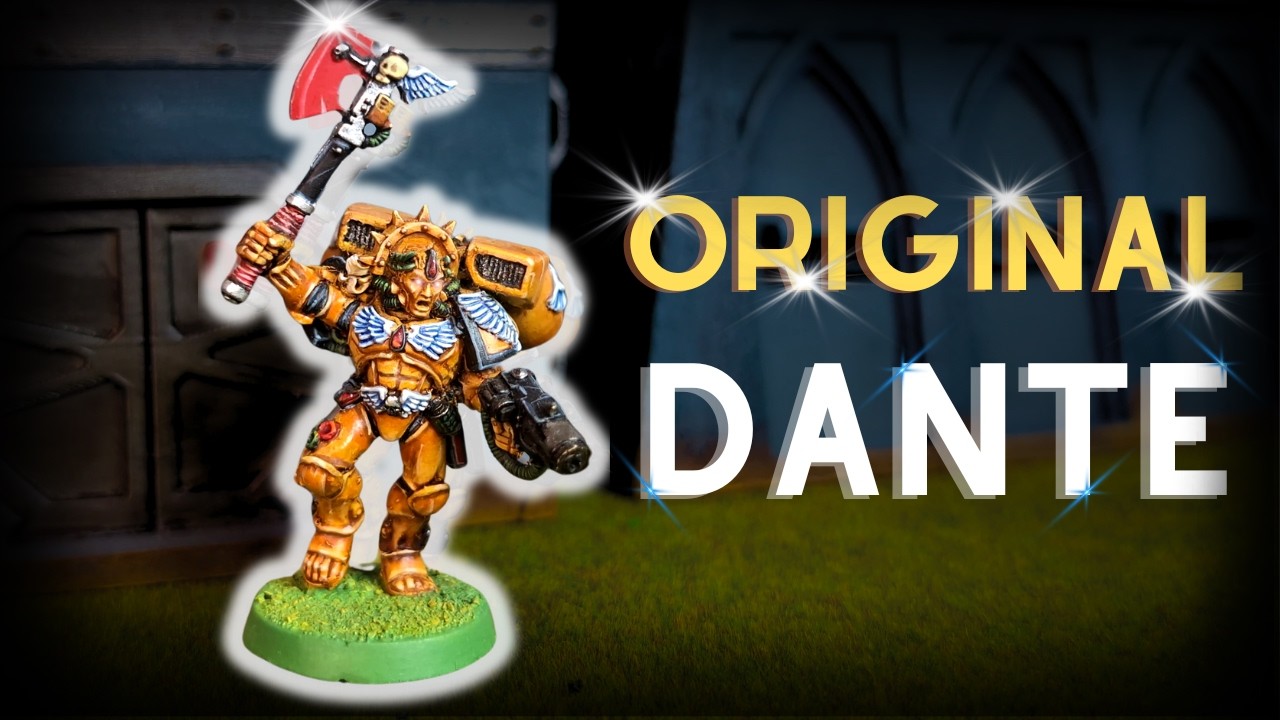 Commander Dante Lord of the Blood Angels - painting and discussion | Warhammer 40k 2nd edition