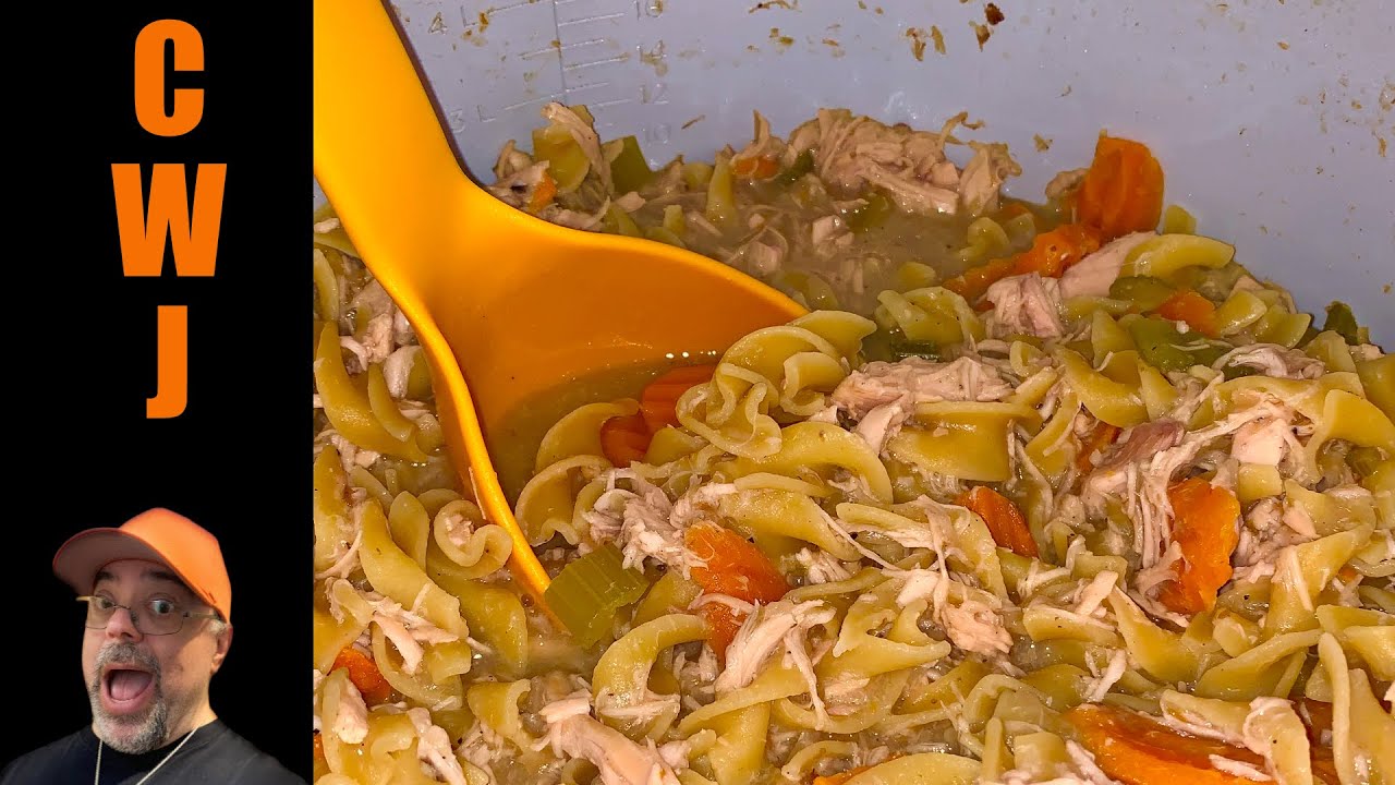 Classic Chicken Noodle Soup - COMFORT FOOD