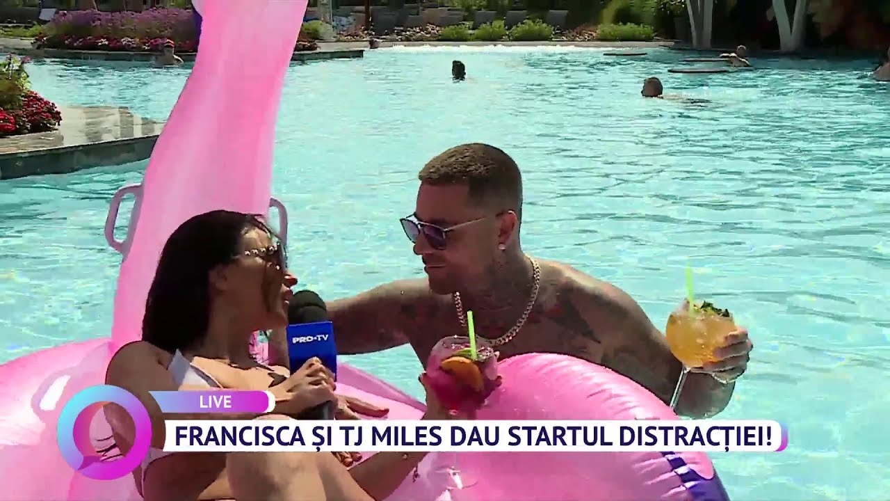 Francisca și TJ Miles dau startul distracției!