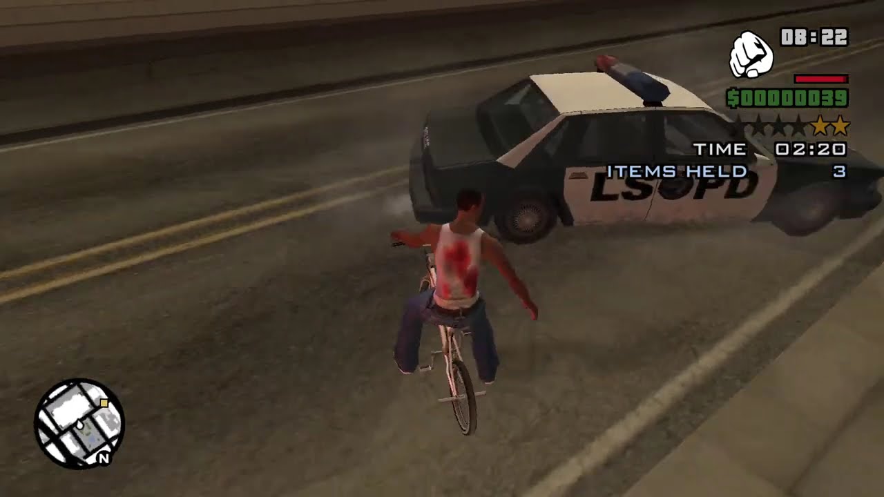 GTA San Andreas 100% The Challenge Mod Part 1