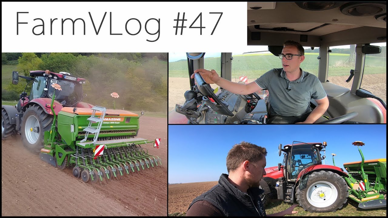 FarmVLOG#47: DIE AMAZONE CATAYA ! Walkaround , Aussaat, Bodenbearbeitung