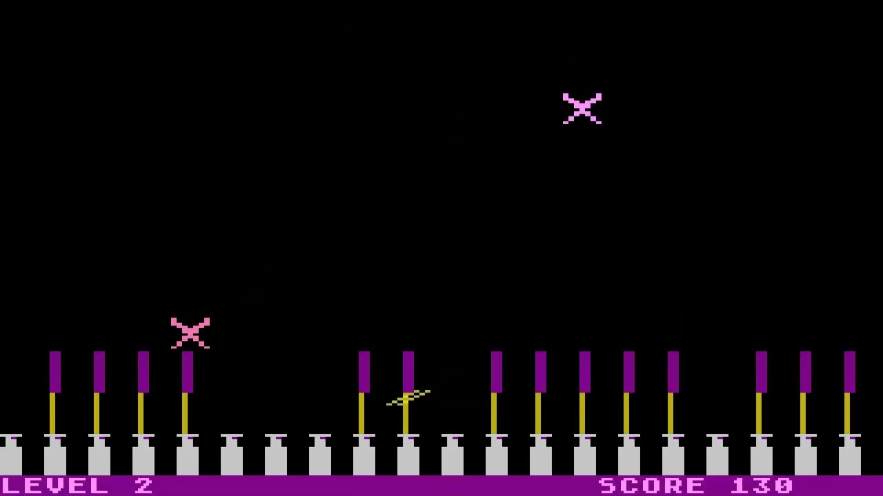 ATARI 8BIT XL XE ANOTHER PYROMANIA By Atari User 400 800 600 1200 1400 1450 ATARIMANIA COM SITE LOOK