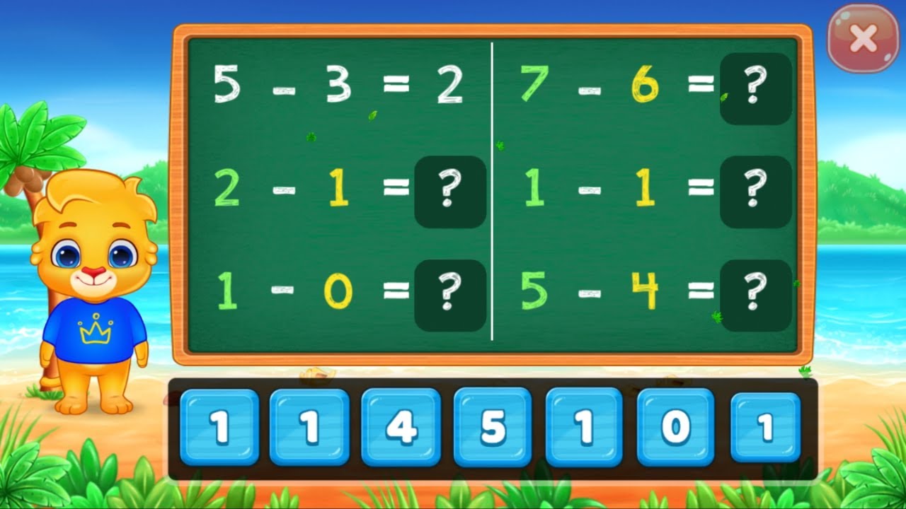 Math Subtraction for Kindergarten - Math Subtraction
