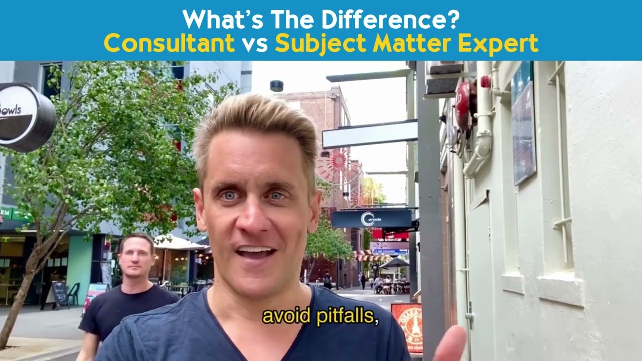 Consultant VS Subject Matter Expert: What's The Difference?