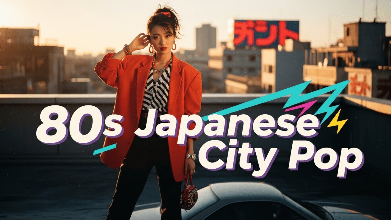 Japanese City Pop 80s Live | Neon Tokyo Night