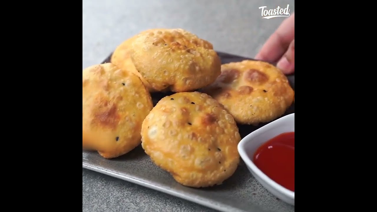 Chicken Bread Recipe in 10 Mins | Instant Chicken Bread Recipe | Flour And Chicken Snacks Recipe