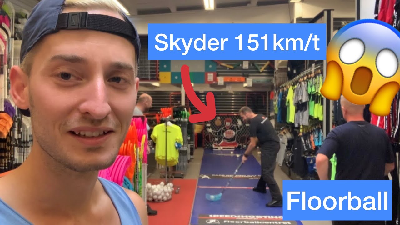 Hænger ud i floorballcenteret efter åbningstid og skyder hårdt - vlog