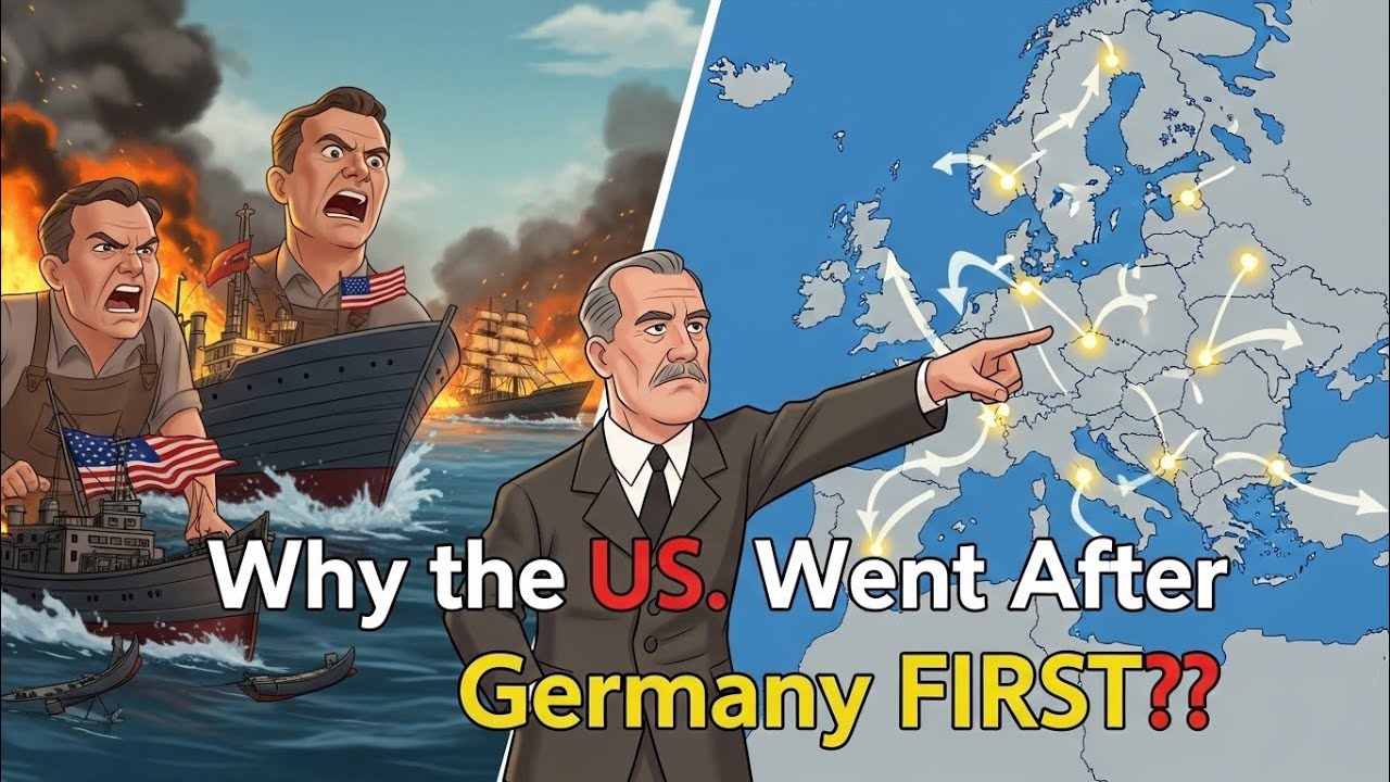 Why the U.S. Attacked Germany Before Japan in WWII (Shocking Strategy!)