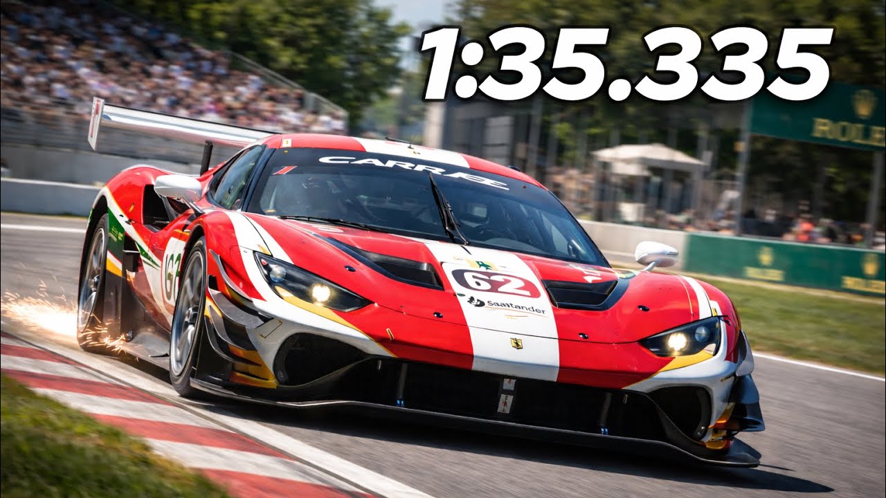 Ferrari 296 GT3 - Circuit Gilles Villeneuve - 1:35.335