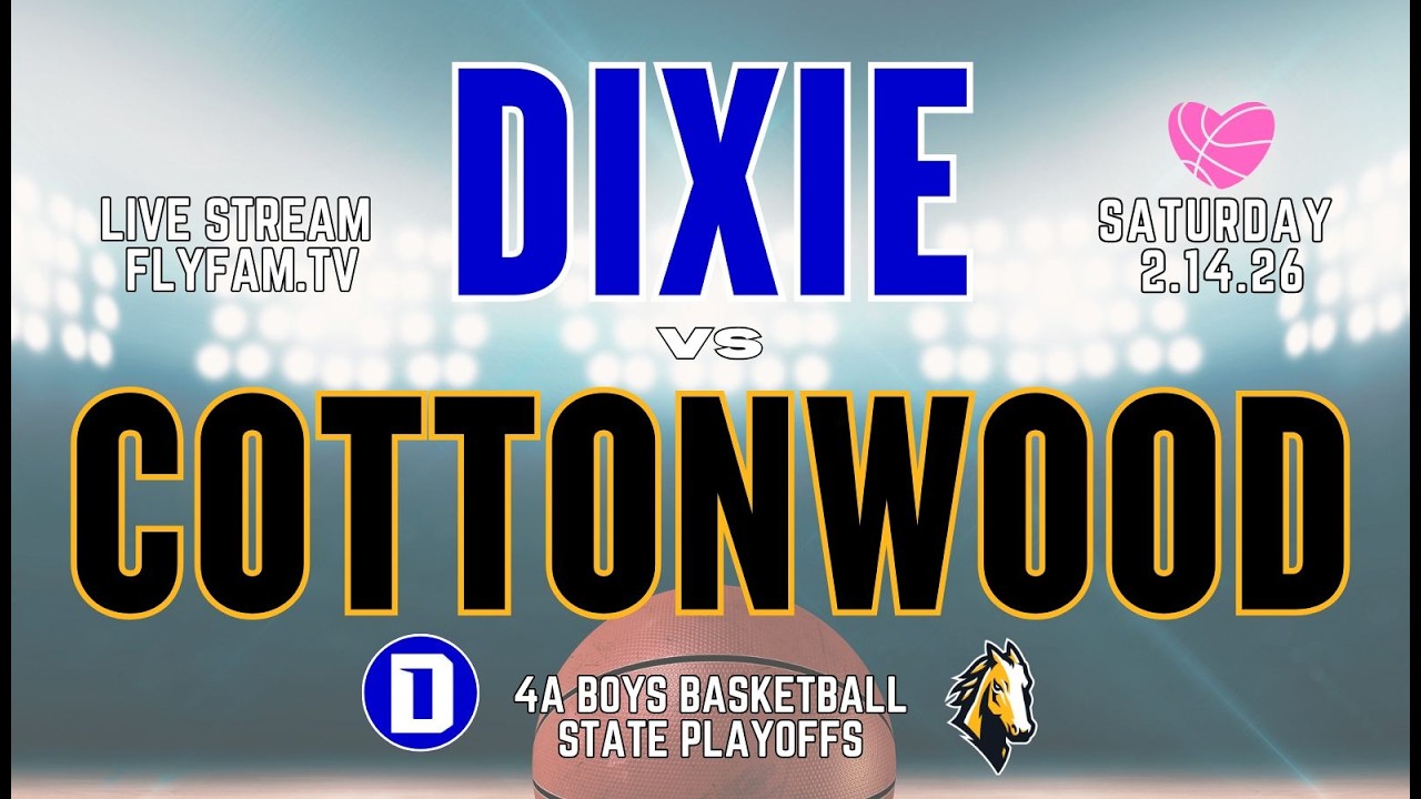 '25-'26 4A Girls Basketball Playoffs: Dixie vs Cottonwood