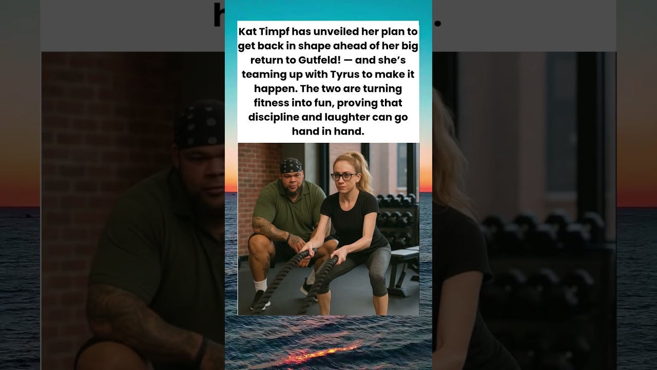 Kat Timpf Teams Up with Tyrus to Get Fit for Her Gutfeld Comeback
