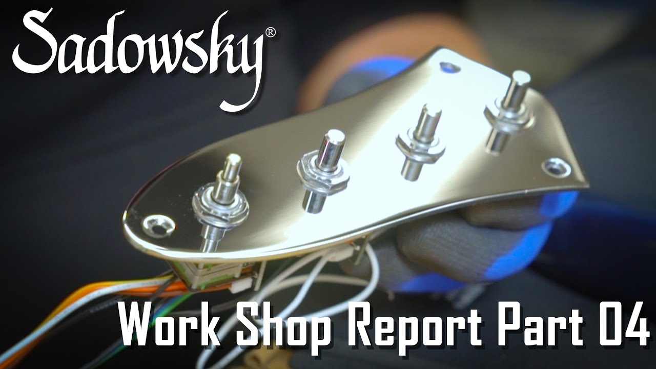 Sadowsky Work Shop Report Part 04 - Electronics, Pickups & Preamp