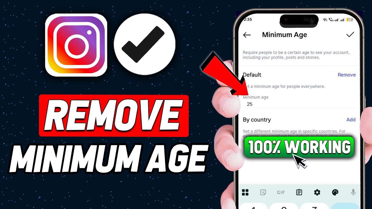 Как снять возрастные ограничения в Instagram (обновленный способ 2026 года)
