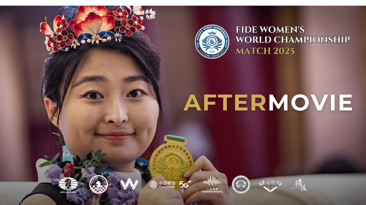 Aftermovie | FIDE Women’s World Championship Match 2025 | 🇨🇳 Ju Wenjun ⚔️ Tan Zhongyi 🇨🇳
