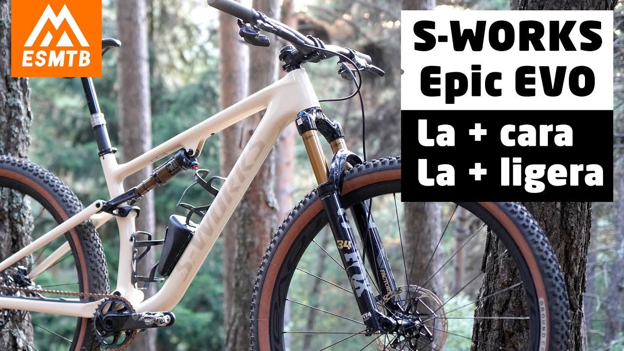 S-Works Epic EVO, el cuadro doble más ligero de Specialized