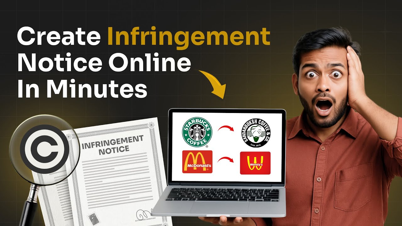 Infringement Notice | Copyright & Trademark Infringement Notice Online